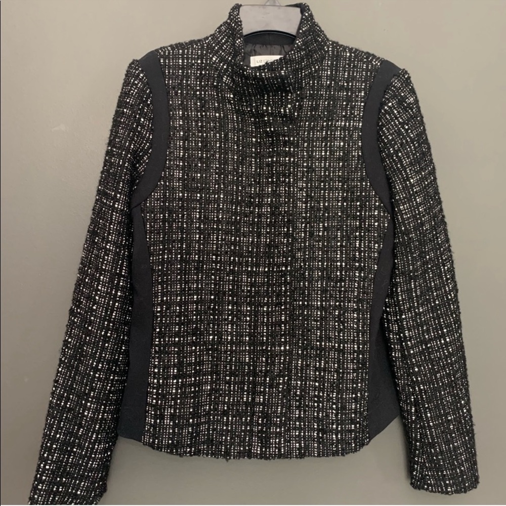 Liz Claiborne Tweed Blazer Jacket